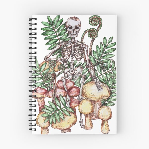 Item preview, mushrooms and bones designed and sold by itsybitsybug.