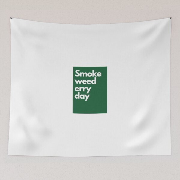 Item preview, fumar hierba todos los dias designed and sold by ChrisBardellArt.