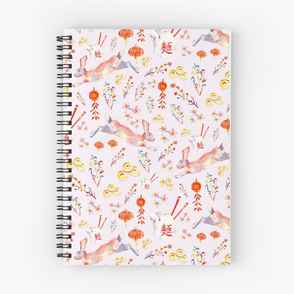 Item preview, Lunar Chinese New Year - Year of the Rabbit - Light Pink designed and sold by Aurora Bewicke.
