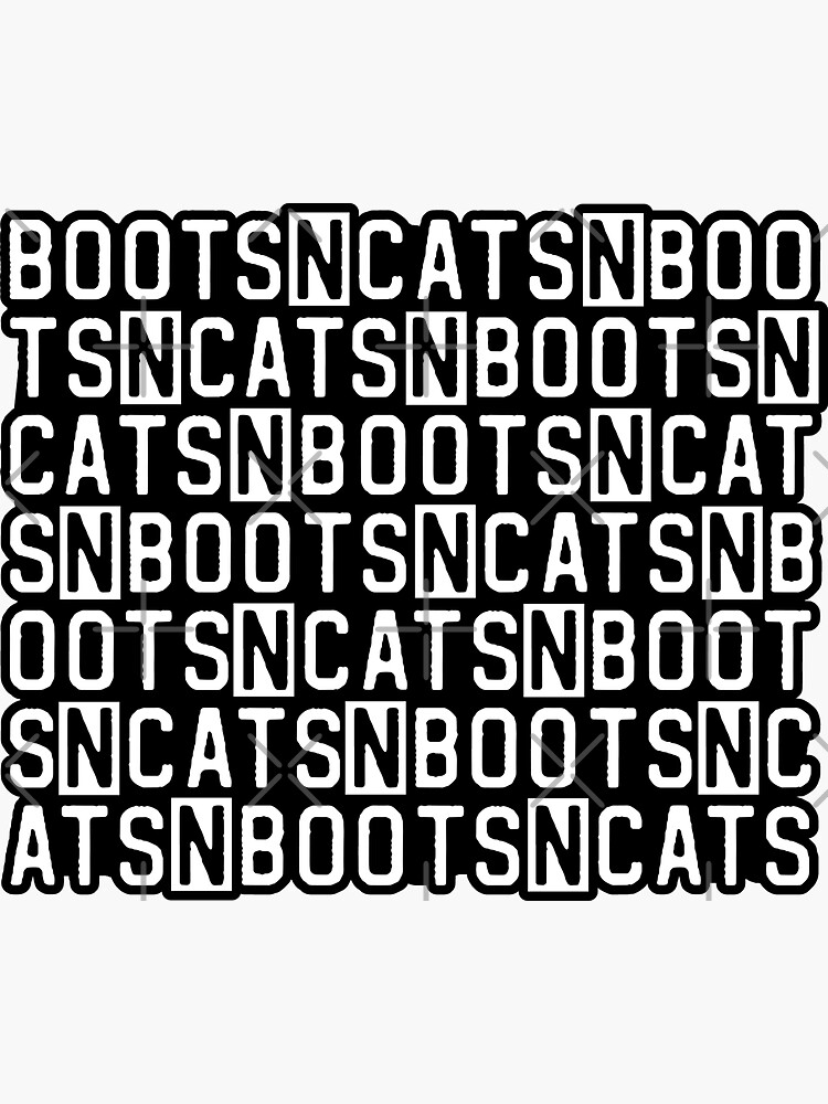 "Boots n cats Say it quickly and voila! you're a beatboxer (white