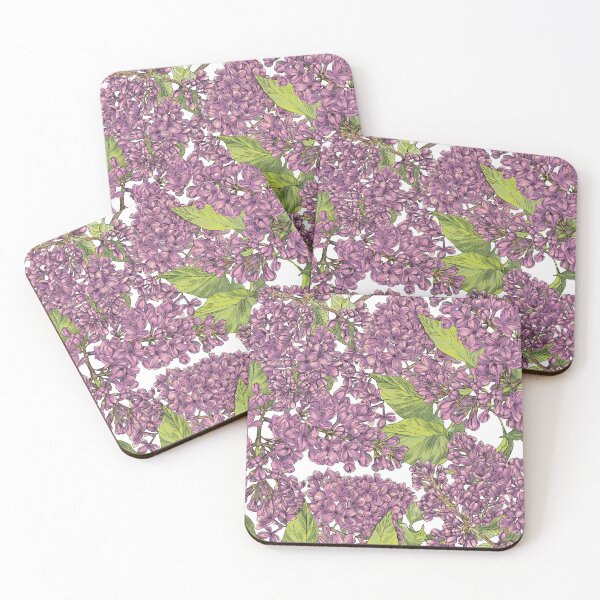 Item preview, Hand-drawn lilac flower designed and sold by orsinha.