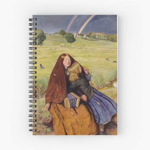 Item preview, The Blind Girl | John Everett Millais | 1854 Pre-Raphaelite Art designed and sold by CJET.
