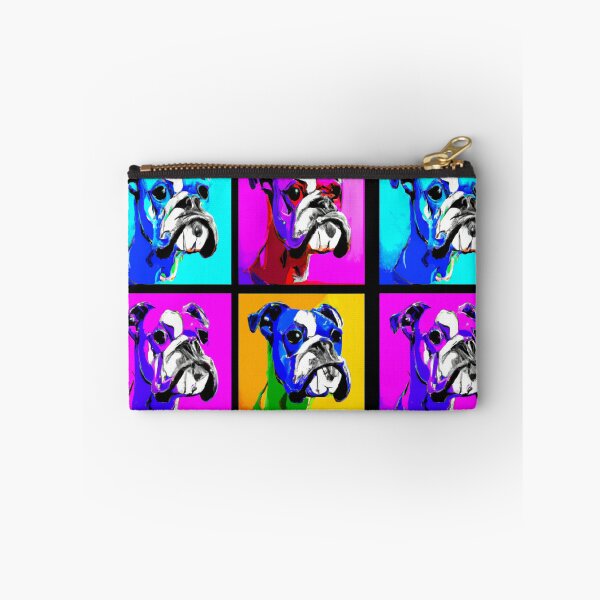 Item preview, 4 Boxer Dog Pop Art 2 designed and sold by DiatomDesigns.