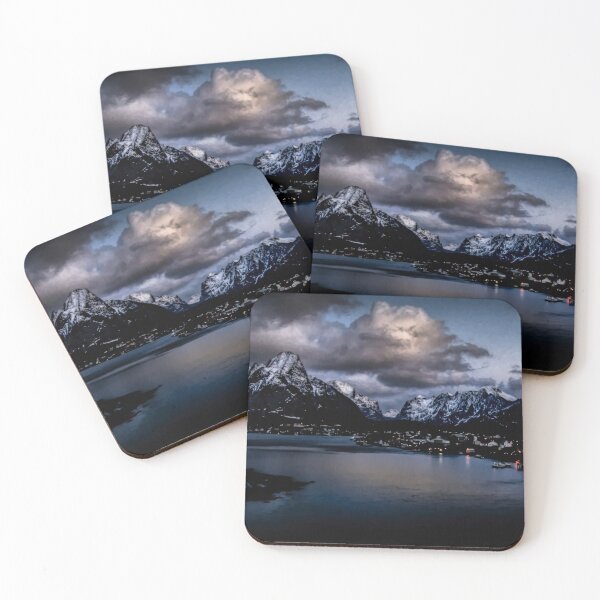 Item preview, Reine Village Winter Landscape designed and sold by nbrandsberg.