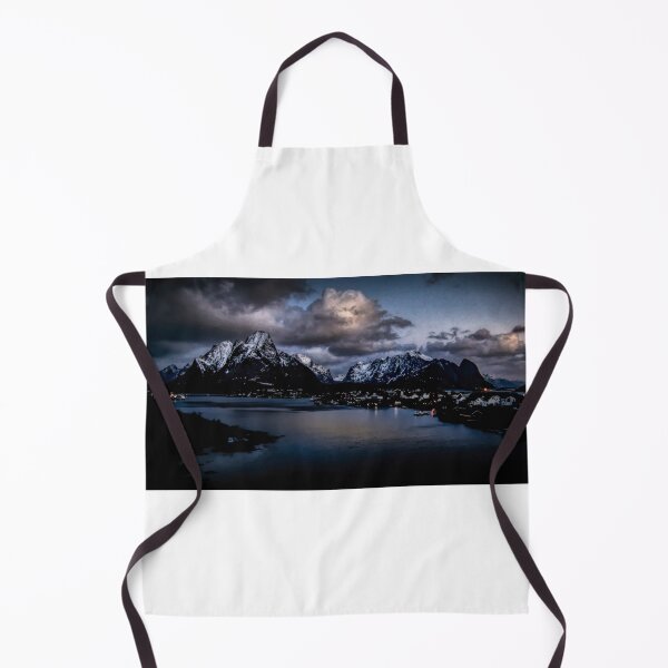Item preview, Reine Village Winter Landscape designed and sold by nbrandsberg.