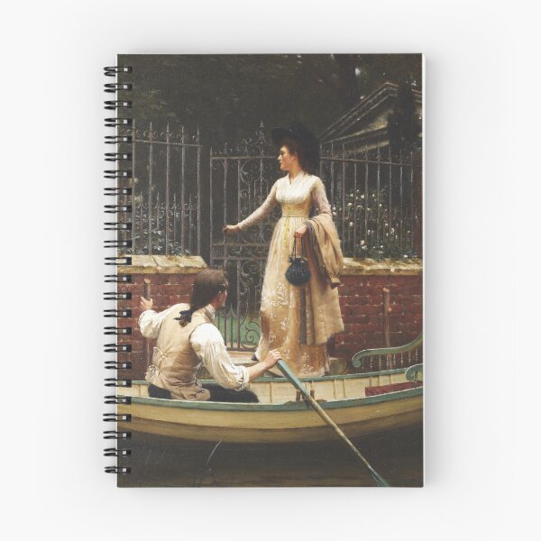 Item preview, The Elopement | Edmund Blair Leighton | 1893 Pre-Raphaelite Art designed and sold by CJET.