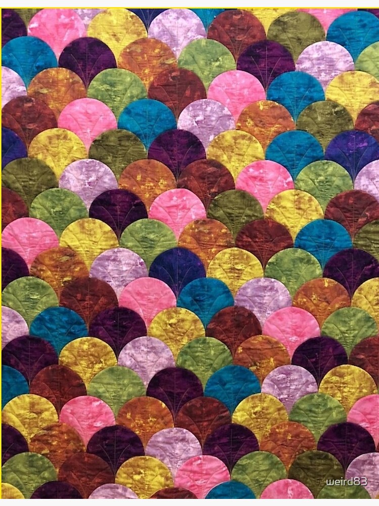 "Rainbow mermaid Patchwork quilt patches I love quilting quilter life