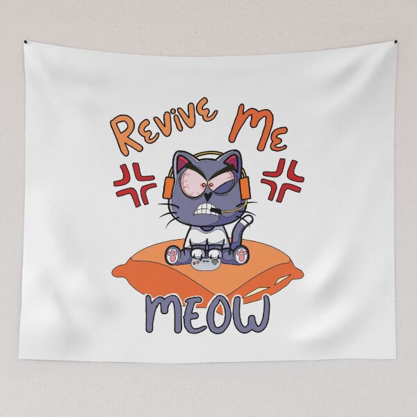 Item preview, Angry Gamer Cat designed and sold by GarnersDesigns.