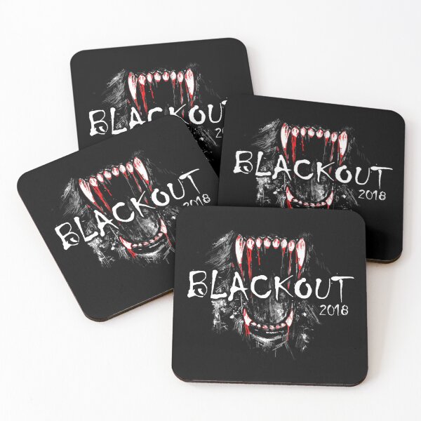 Item preview, This Blackout 2018 Staff Alternate Version Halloween Haunt Family design is available exclusively for members of the official Haunt Family of Scare Actors.  designed and sold by HauntFamily.