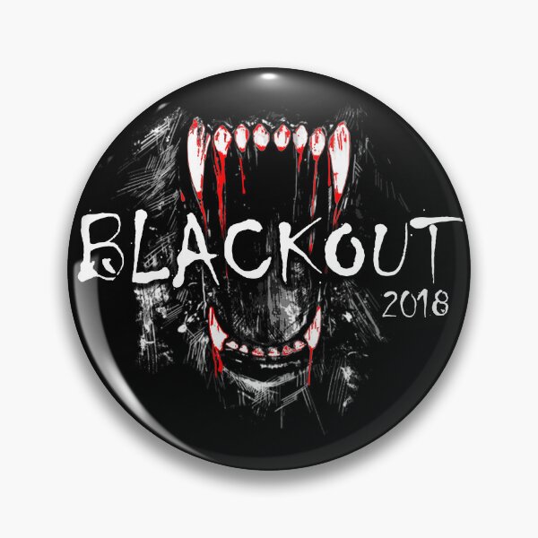 Item preview, This Blackout 2018 Staff Alternate Version Halloween Haunt Family design is available exclusively for members of the official Haunt Family of Scare Actors.  designed and sold by HauntFamily.