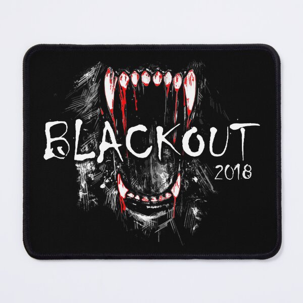 Item preview, This Blackout 2018 Staff Alternate Version Halloween Haunt Family design is available exclusively for members of the official Haunt Family of Scare Actors.  designed and sold by HauntFamily.