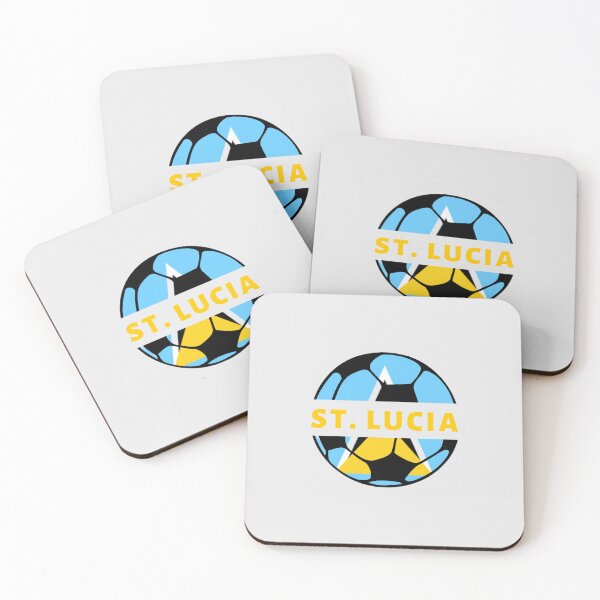 Item preview, St. Lucia Football  designed and sold by Footballunite.