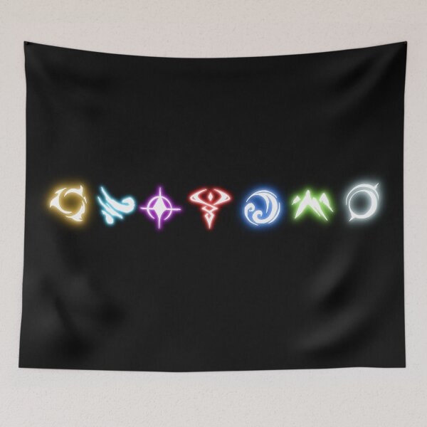 Item preview, Neon Primal Symbols designed and sold by CoreyUnlimited.