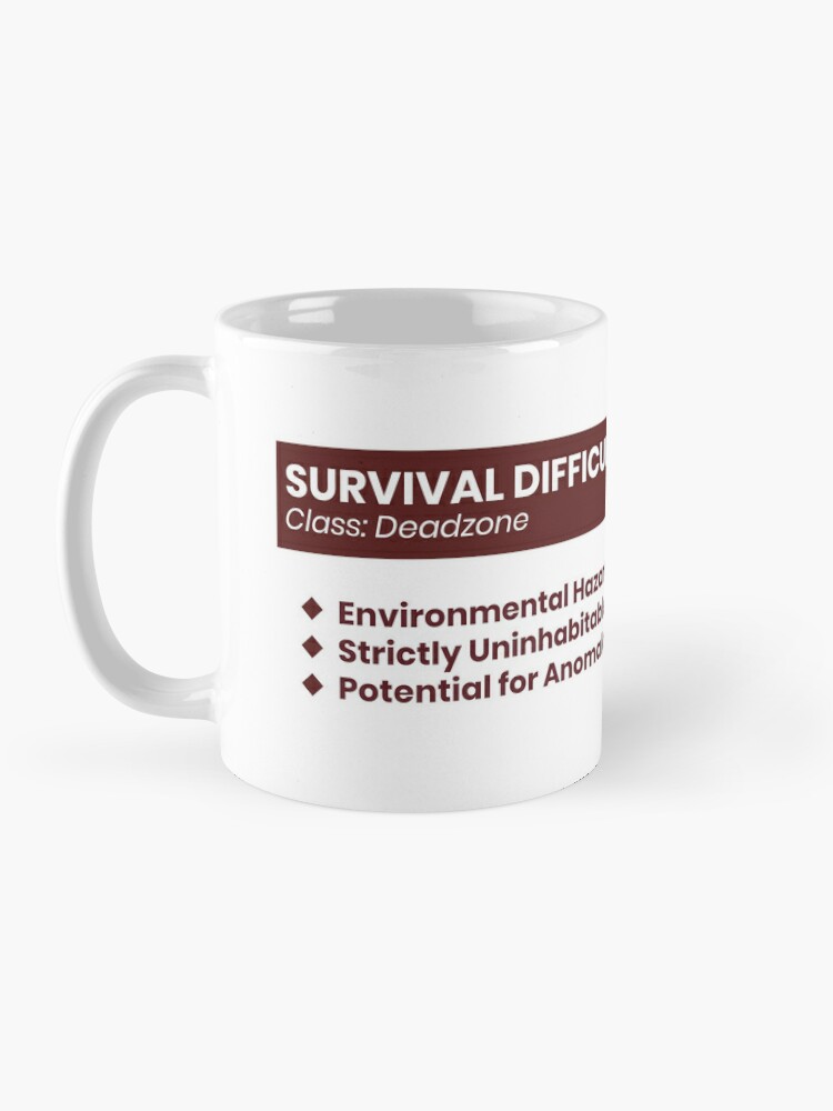Survival Difficulty: Deadzone Coffee Mug for Sale by ohmeghon
