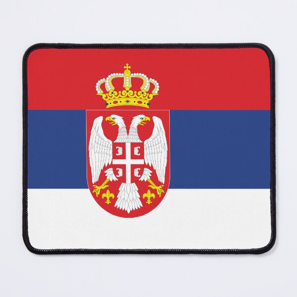 Item preview, Serbia flag designed and sold by flagshop.