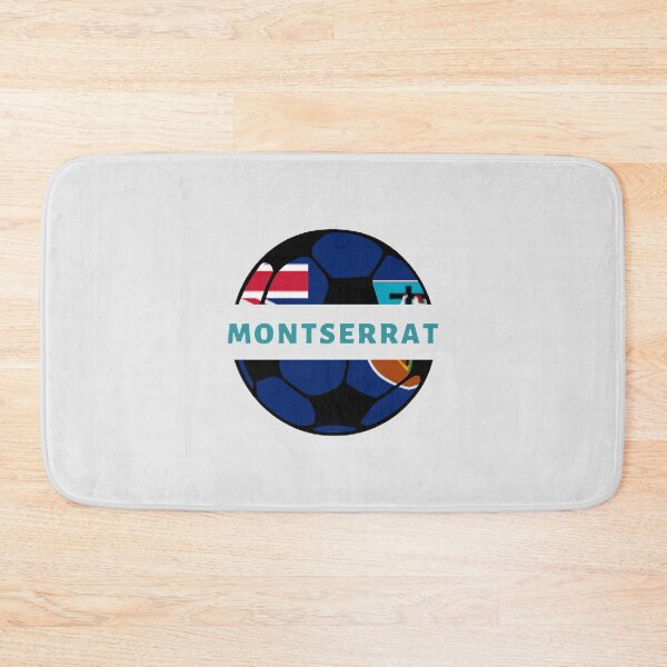 Item preview, Montserrat Football  designed and sold by Footballunite.