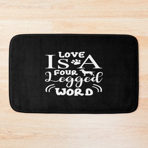 Item preview, Love Is a Four Legged Word designed and sold by phassystore.