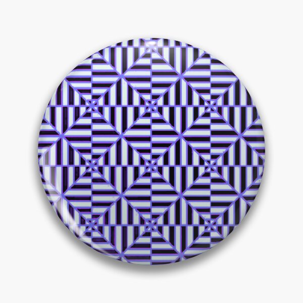 Item preview, 60's inspired purple stripe kaleidoscope pattern designed and sold by WorldOfWendyArt.