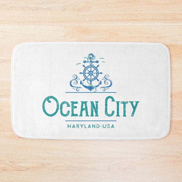Item preview, Ocean City Maryland Vintage Nautical Design designed and sold by Futurebeachbum.