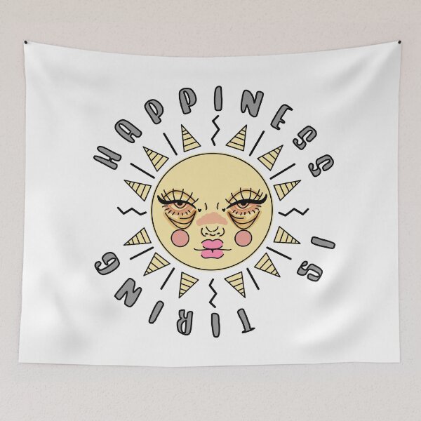 Item preview, Happiness is Tiring designed and sold by annakazachka.