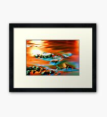 Rush Framed Print