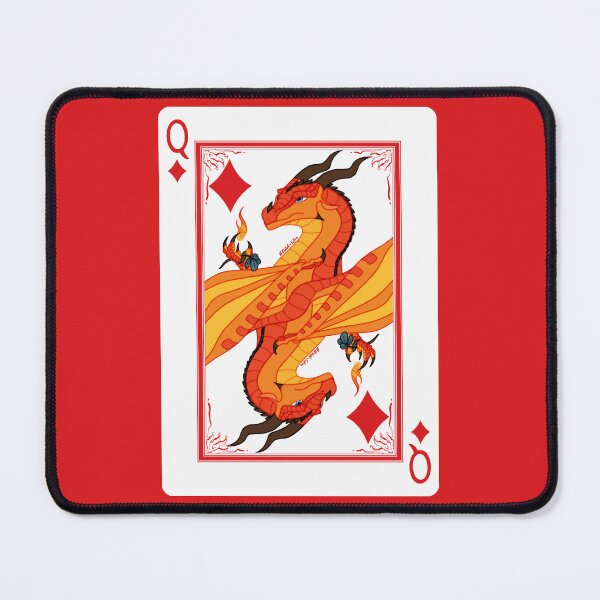Item preview, Peril Card Queen of Diamonds designed and sold by NathiaSafira.