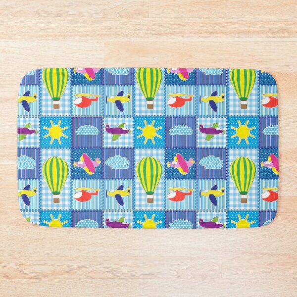 Item preview,  Patchwork Helicopter Balloon  designed and sold by Sasidenidesign.