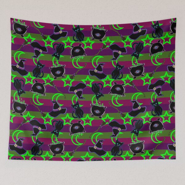 Item preview, Witchy Halloween spooky pattern 6 designed and sold by Artimas.