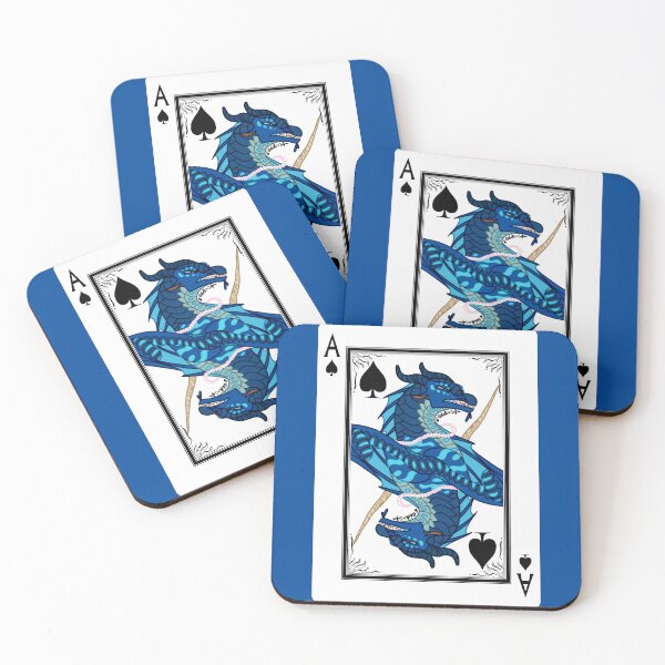 Item preview, Tsunami Card Ace of Spades designed and sold by NathiaSafira.