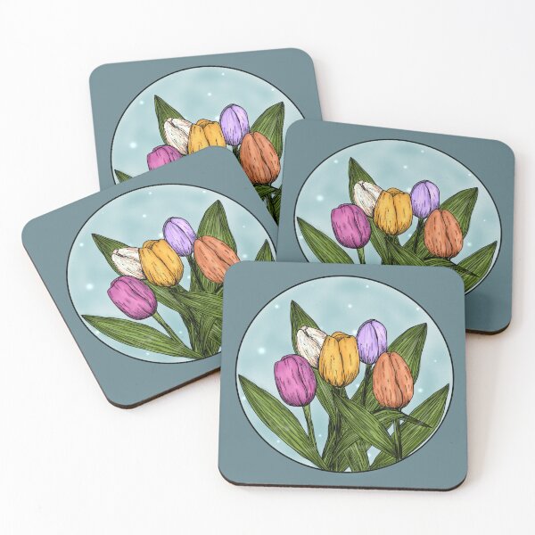 Item preview, Five Color Tulips designed and sold by Yell0whouse28.