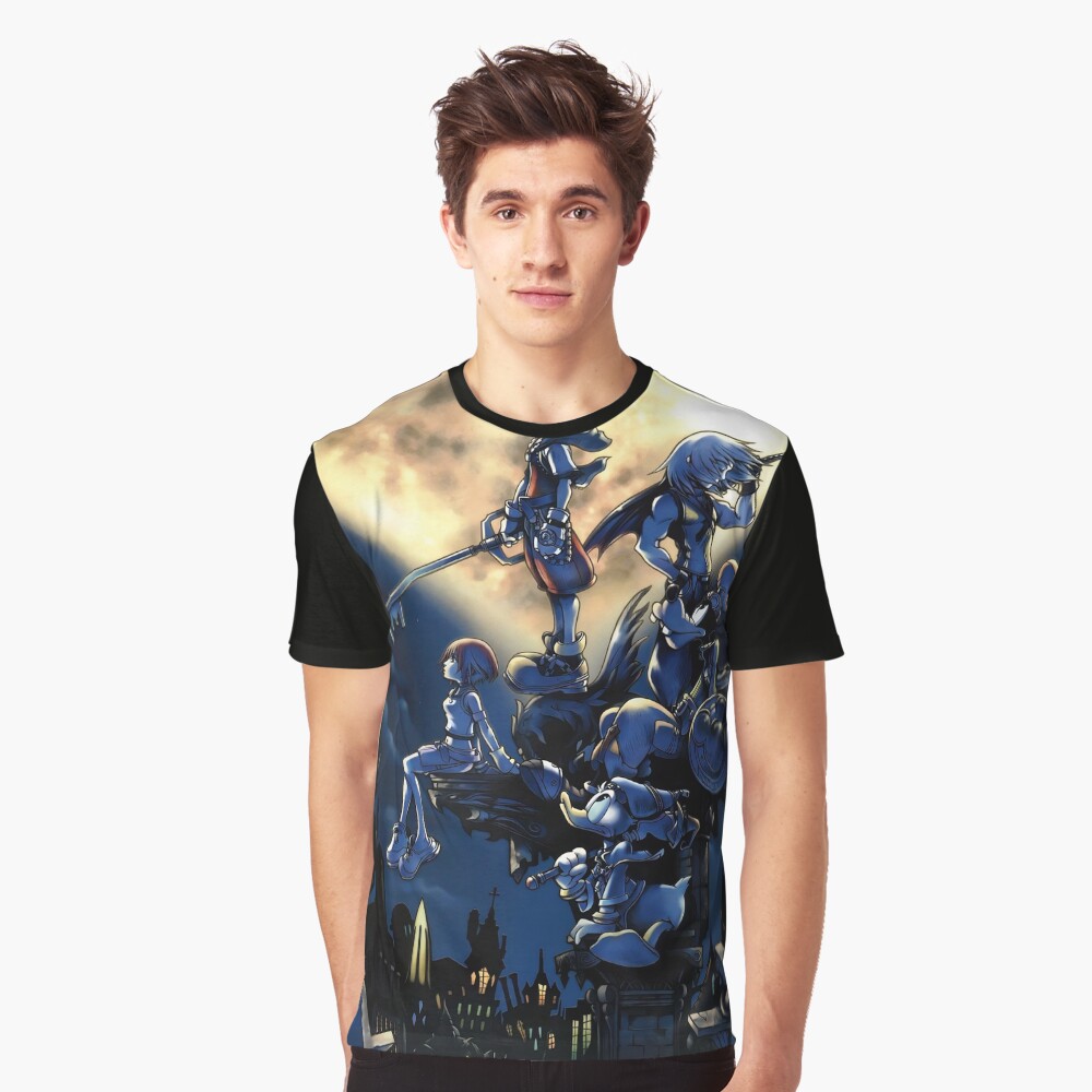 Vista previa del artículo con la obra «Camiseta gráfica», diseñado y vendido por romepleione.