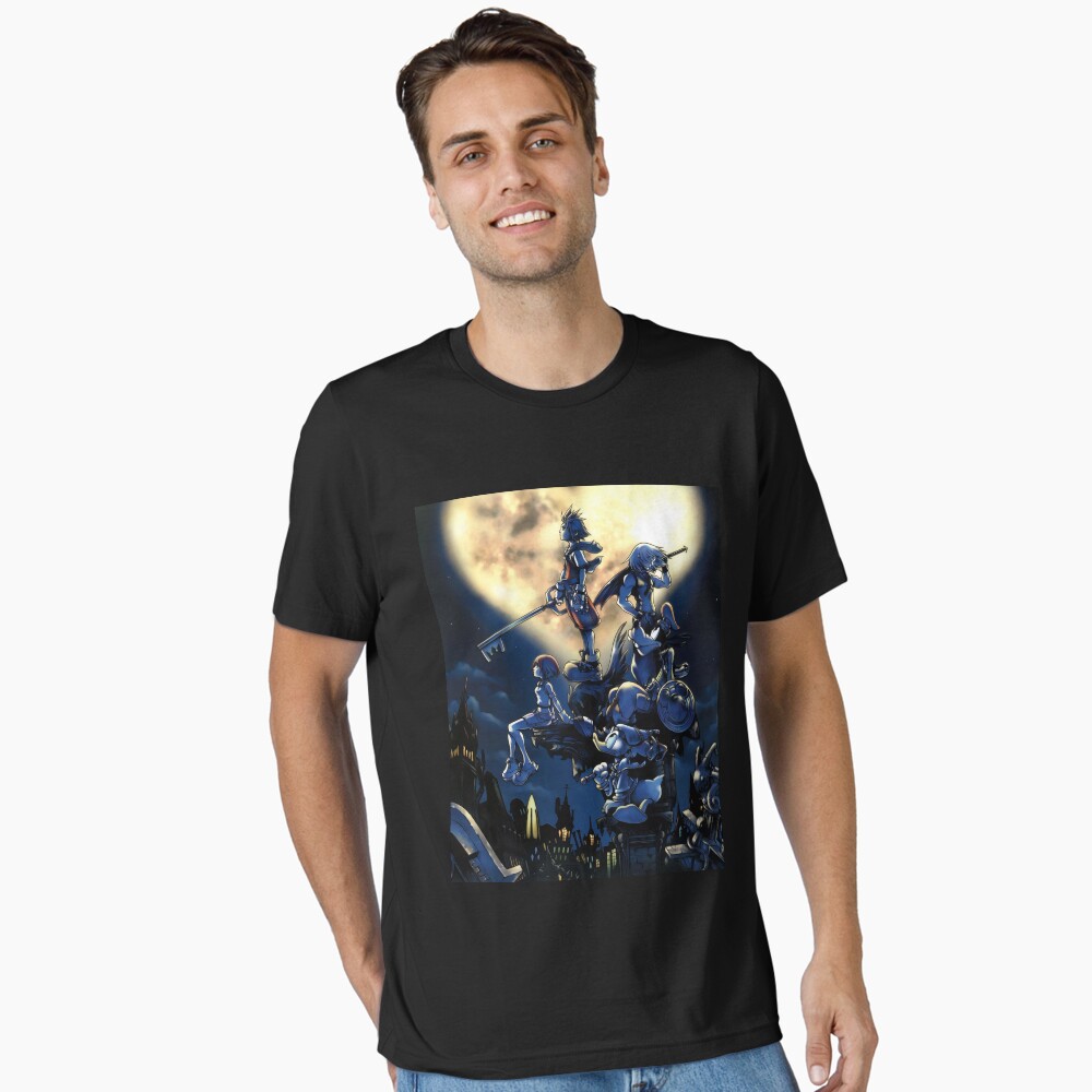Vista previa del artículo con la obra «Camiseta esencial», diseñado y vendido por romepleione.