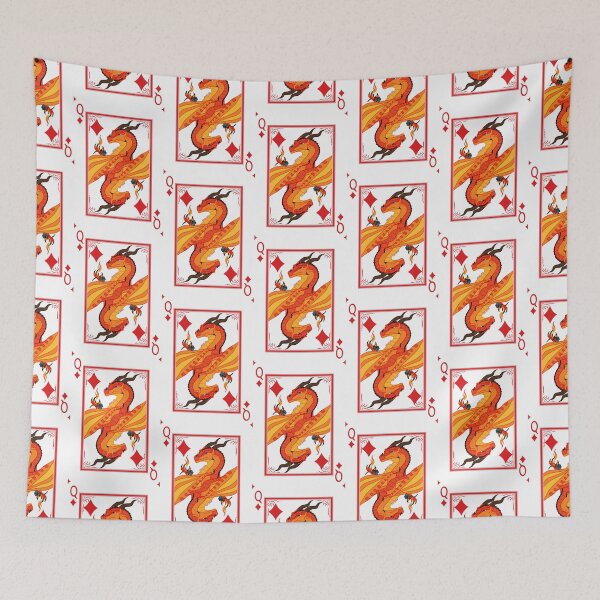 Item preview, Peril Card Queen of Diamonds designed and sold by NathiaSafira.