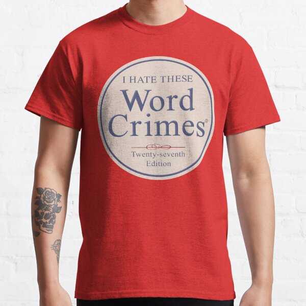 19 crimes t shirt