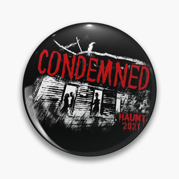 Item preview, This Condemned 2021 Staff Halloween Haunt Family design is available exclusively for members of the official Haunt Family of Scare Actors.  designed and sold by HauntFamily.