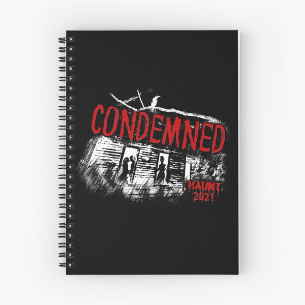 Item preview, This Condemned 2021 Staff Halloween Haunt Family design is available exclusively for members of the official Haunt Family of Scare Actors.  designed and sold by HauntFamily.