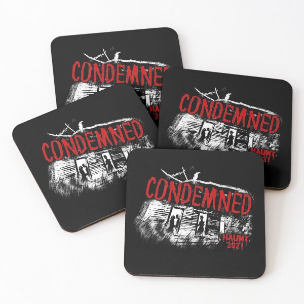 Item preview, This Condemned 2021 Staff Halloween Haunt Family design is available exclusively for members of the official Haunt Family of Scare Actors.  designed and sold by HauntFamily.