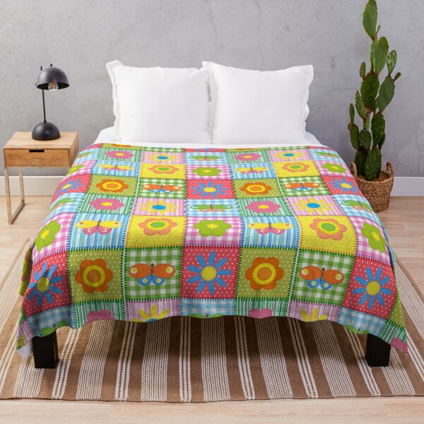 Item preview, Patchwork Flower Butterfly designed and sold by Sasidenidesign.