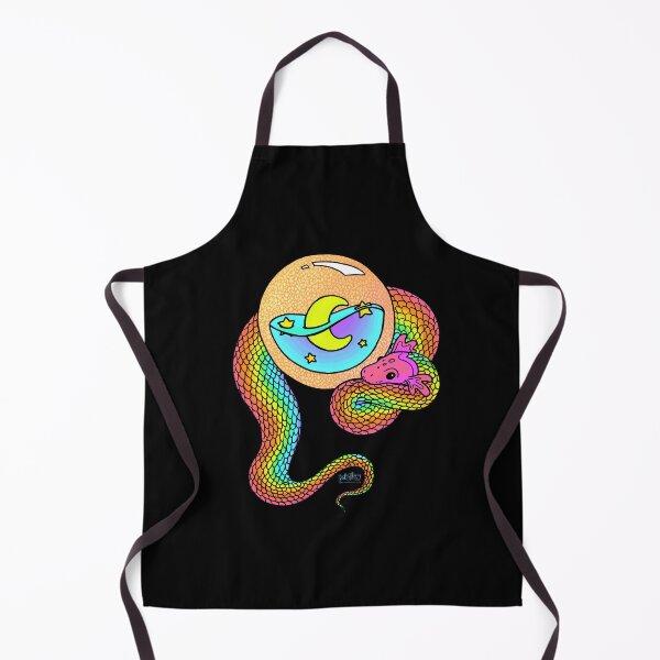 Item preview, Neon Rainbow Kawaii Quetzalcoatl  designed and sold by Shimmerlacrum.