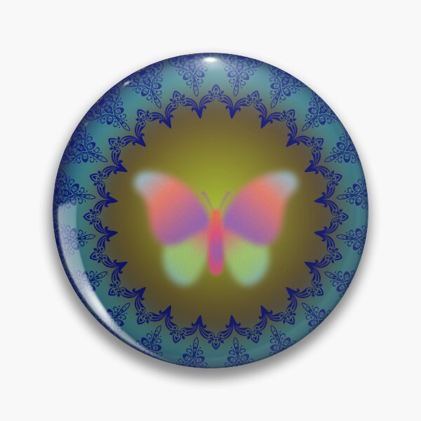 Item preview, MANDALA WITH BUTTERFLY designed and sold by MarianMa12.