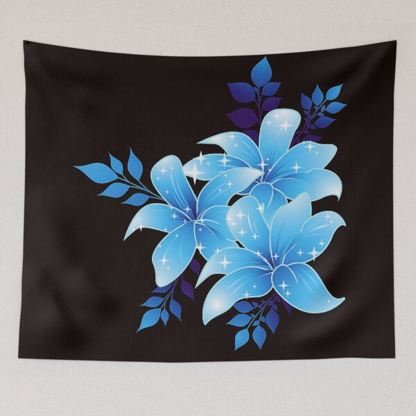 Item preview, Blue flower designed and sold by zeljana0504.