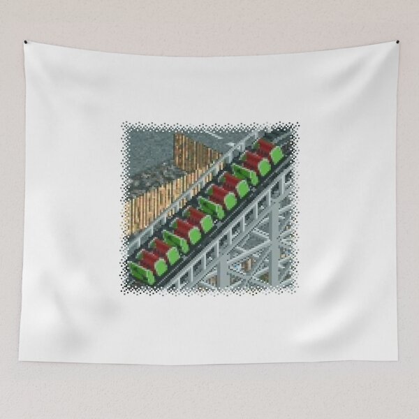 Item preview, RollerCoaster Tycoon RCT 1 - Wooden Roller Coaster (Reversed) designed and sold by vortiene.