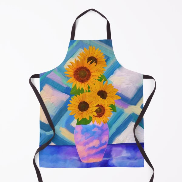 Item preview, Sunflowers with Matisse (10) designed and sold by Lone Quixote.