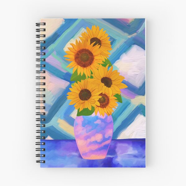 Item preview, Sunflowers with Matisse (10) designed and sold by Lone Quixote.