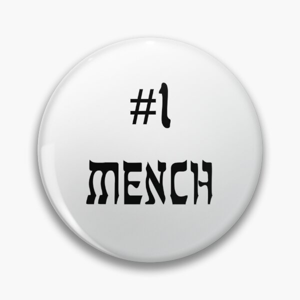 Item preview, #1 Mench designed and sold by Funny Yiddish Designs.