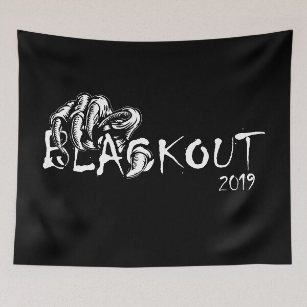 Item preview, This Blackout 2019 Staff Halloween Haunt Family design is available exclusively for members of the official Haunt Family of Scare Actors.  designed and sold by HauntFamily.