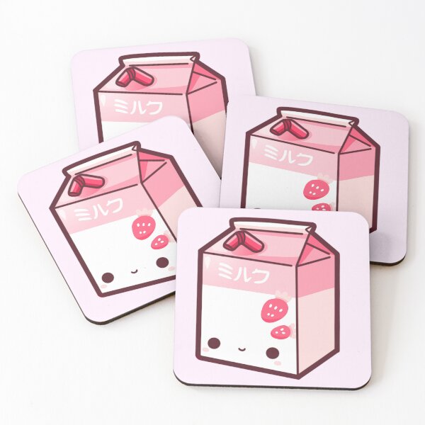 Item preview, Kawaii Strawberry Milk Carton designed and sold by angelhalos.