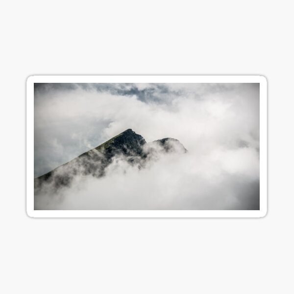 Beyond the clouds Sticker