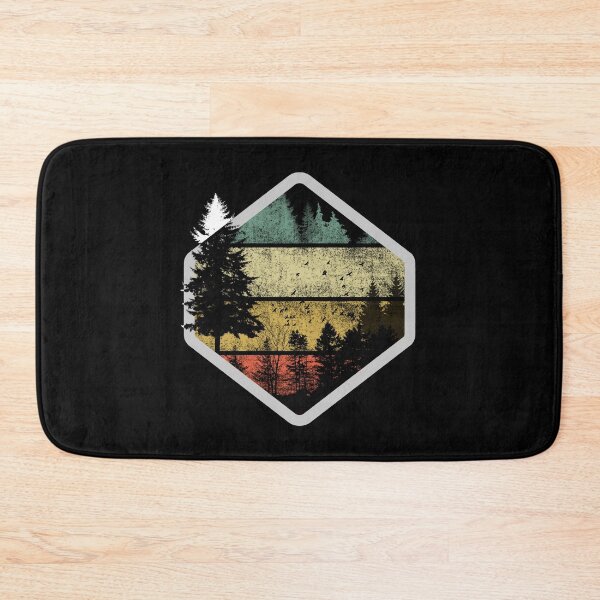 Item preview, Trees Are The Cure - Retro Pine Tree Forest Silhouette Adventure Explore designed and sold by BlackGrain.