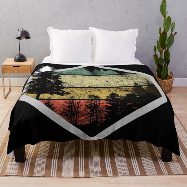 Item preview, Trees Are The Cure - Retro Pine Tree Forest Silhouette Adventure Explore designed and sold by BlackGrain.
